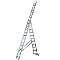 3*9 steps 6m aluminium extension ladder with belts